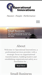 Mobile Screenshot of operational-innovations.com
